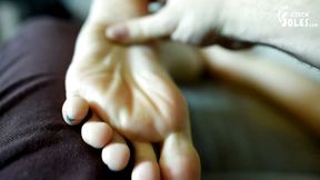 Enjoy my smelly socks, feet and shoes - POV
