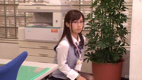 Minami Kojima Rides Boss’s Massive Dick Until Covered In Cum