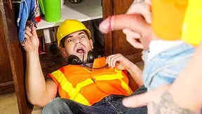 Big Dick Revelation: Beefy Damien Turns Tough-Guy Theo Gay – 18+