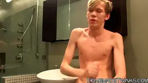 Tyler Thayers Hot Solo Ride: Thick Hard Cock Stroking at Home – 18+