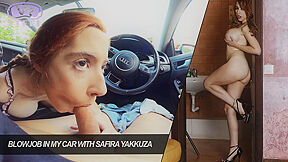 Safira Yakkuza - Blowjob In My Car With