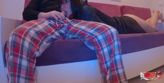 I Finally Managed to Fuck My Stepmom's Mouth and Fill It with Cum