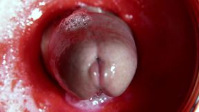 The most beautiful internal orgasm close-up! ASMR big cumshot!