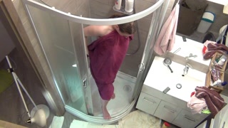 Morning shower routine