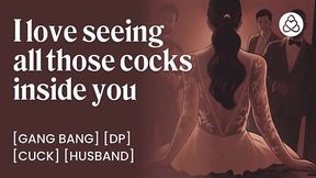 Bride Gets Fucked by 3 Men on Wedding Night – Wedding Night Gangbang Foursome Fantasy ASMR Audio Porn - Erotic Audio Story