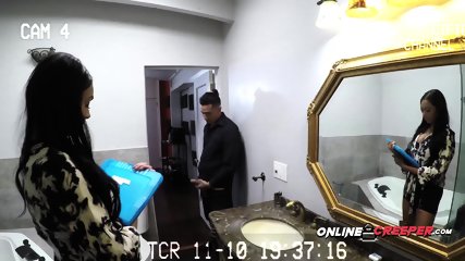 Innocent Bethany negotiates getting her cunt banged by creepy Bruno