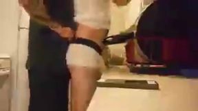 Big-Cock Amateur Bareback in the Kitchen
