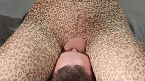 Leopard Facesitting!