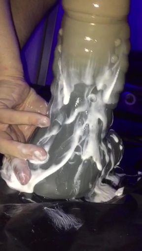 Riding Bad Dragon Dildo