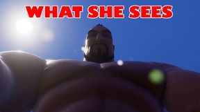 Her gaze uncovers)