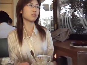 Saucy Japanese MILF sneaks out, dildo in hand, to pleasure herself in the open