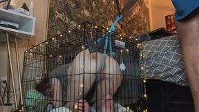 FTM Puppy Gets Wedgie and Locked in a Cell