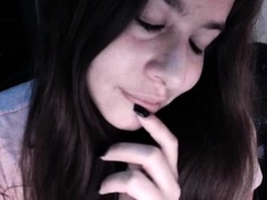 Pale amateur teen brunette Lynn Love