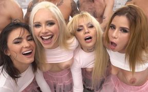 Hardcore Orgy 8on4 - Vivianlola Kirasex Ashleyrose Lucymendez