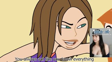 Kim Possible cosplay hottie gushing thick thighs for maxxed cum