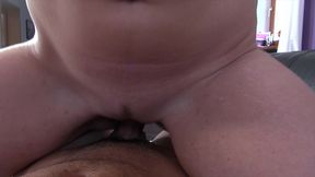 horny redhead & eated my sperm - lucy de light
