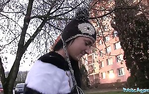 Public Agent Russian Gets Fucked By a Big Cock in her Bedroom