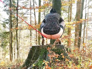 Anal Butt plug Void urine Bitch