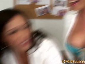 cfnm milfs take advantage of models cock