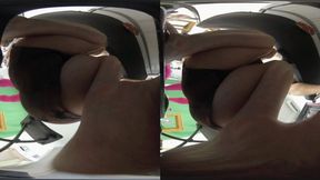 3DVR180 ERER XINGGAN LELE 3 buttocks flattened POV