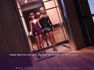 The Wrong Room Floor : Violet Discovered Delphi's Strap on the Grround - Secret Sex Beneath The Office Table