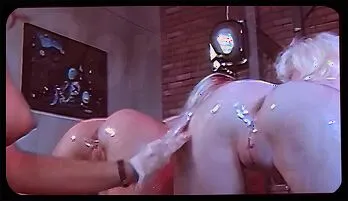 Sultry Lesbians in Group Sex Classic video