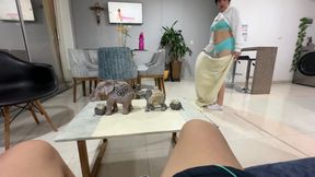 I Watch My Big Ass Amateur Stepsister Doing Very Sexy Yoga Poses and I Get Horny, so I Decide to Stick My Whole Cock in Her