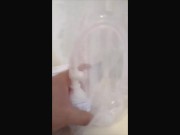 GRAN VERGA (Bomba de POTENCIA) masturbación con eyaculación