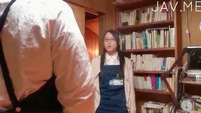 Nerd Seduced in Library – Hot Anal Ride by Hung Stud