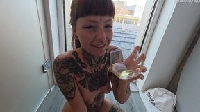 pee desperation and drinking in amsterdam