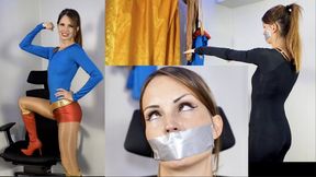 UltraGirl Mesmerized by Black Viper | Chair Spinning & Crossed Eyes - 1080p