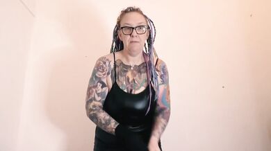 Thick thighs and ass in PVC dress no bra no panties aussie cosplay
