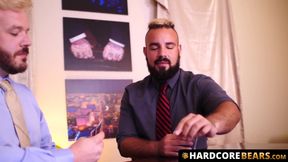 HardcoreBears.com - Chubby and hairy bear Luis Vega fucked intensely by hunky John Th