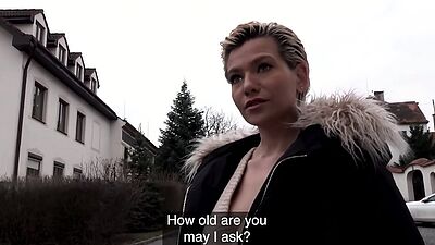 Public Agent Older woman with great tits and booty