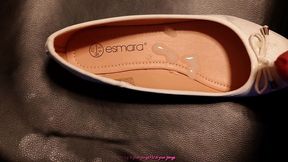 geil auf getragene ballerina
