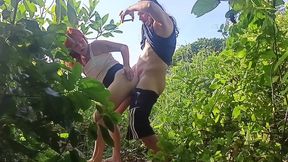 naughty redhead caught having sex on guaruja beach