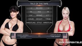 Awesome Penny Barber and London River - penny barber smut - Evolved Fights Lez