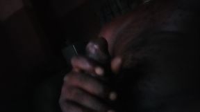 An Oiled Black Man Cock as a Masturbation for Women