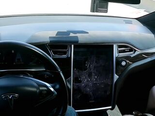 TINDER DATE CUMS IN ME IN a TESLA ON AUTOPILOT