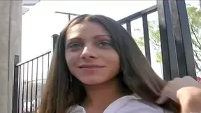 Hot Latina model will do anything to be famous