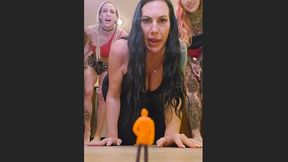 Tiny Man Wants to be Crushed by Three Giantesses: Mars Solo, Fallon Jane, Inked2plz
