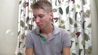 Young virgin Joey Landers gives blowjob to old Lukas Grande’s big cock before bareback assfucking and creampie in POV