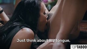 Mom's Pussy Gets Licked by Naughty Girl