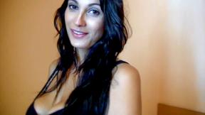 Latin Tart Drooling For European Big Dick