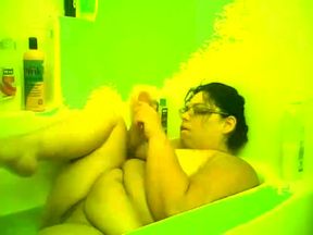 Drilling my fat pussy with my favorite dildo in front of my webcam