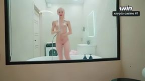 Stepsis caught me peeking, now she's giving me a oral pleasure / Dolly Rud - hottest amateur porn!