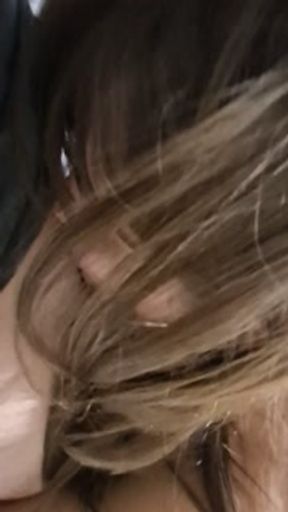 I deepthroat and smear cum on his cock