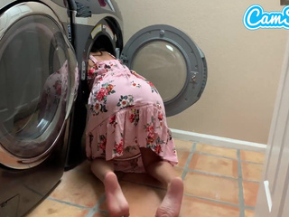 ”Screwed my step-sister while doing laundry”