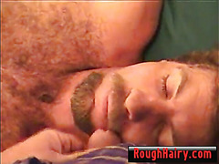 Rugged straight men eat cum- RoughHairy.com