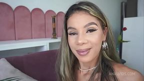 Bea Cherry, horny slim Brazilian, first ever double anal penetration ( DAPBreakin, DAP, Anal, Slim, BBC, monster cock, di ...